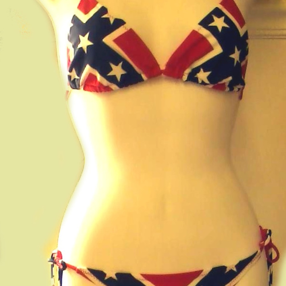Battle Flag String Bikini